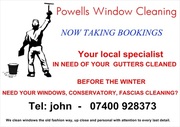 window cleaning         NOW TAKING BOOKINGS  new customers welcome.